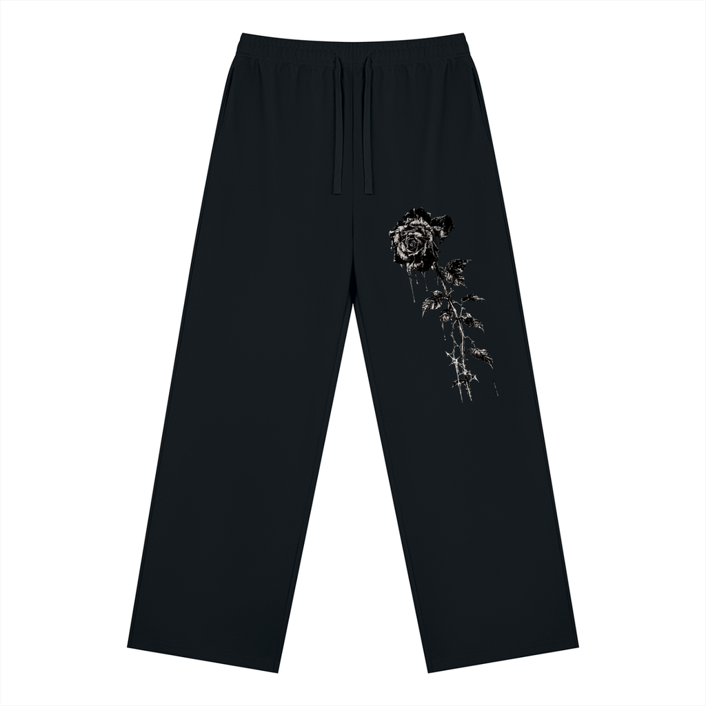 Graphic Rose Sweatpants